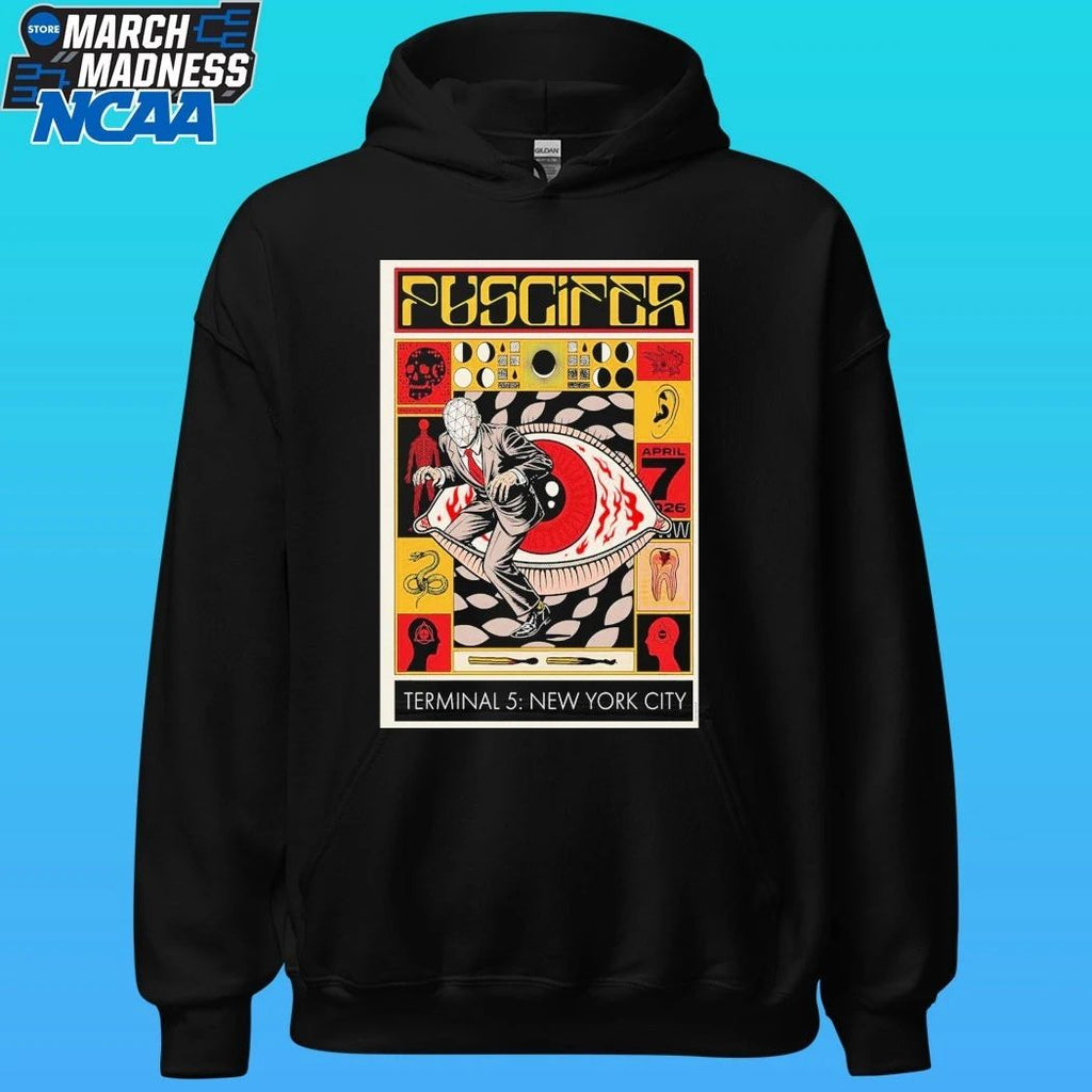 Puscifer Manhattan, Ny April 7 2026 Tour Shirt