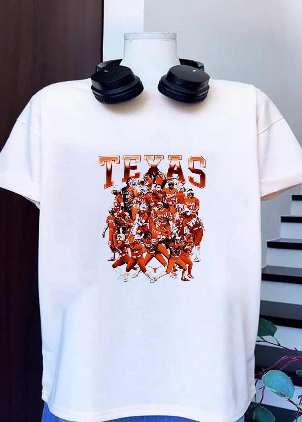 Texas Longhorns NCAA Softball Team graphic shirt