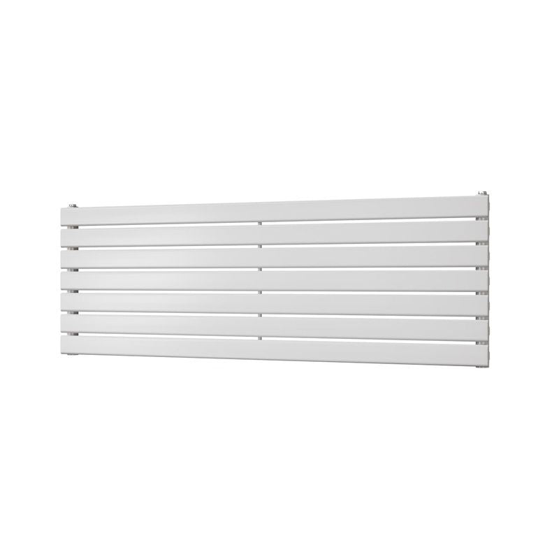 Typhoon Axis – White Horizontal Radiator H476mm x W1400mm Single Panel