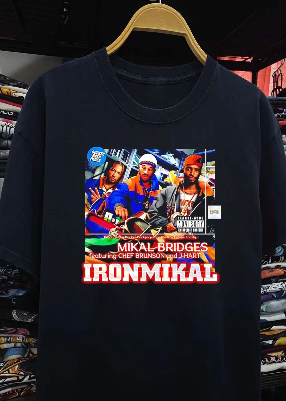 Ironmikal Mikal Bridges Featuring Chef Brunson and J-Hart T-Shirt