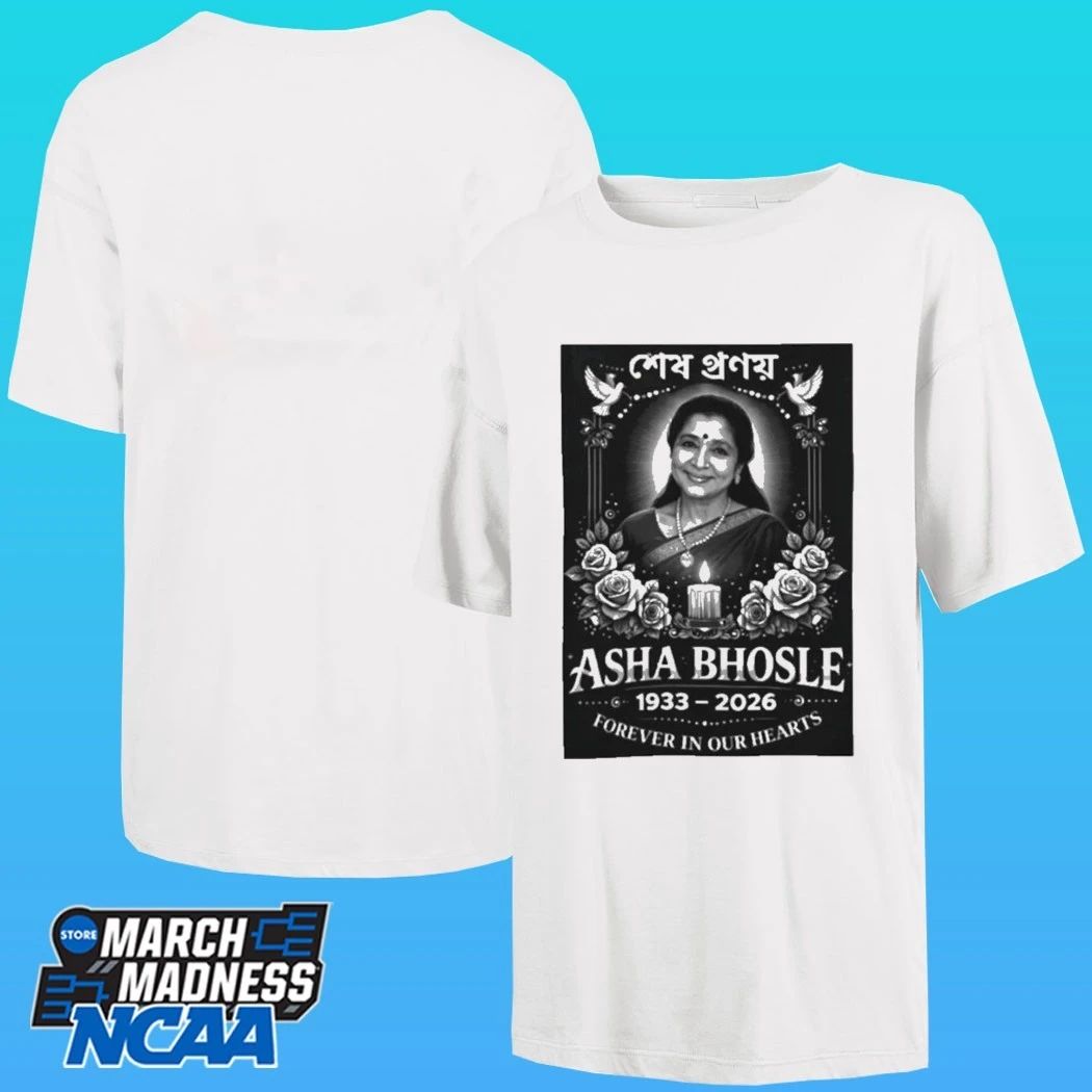 Rest In Peace Asha Bhosle Forever In Our Hearts 1933 2026 Shirt