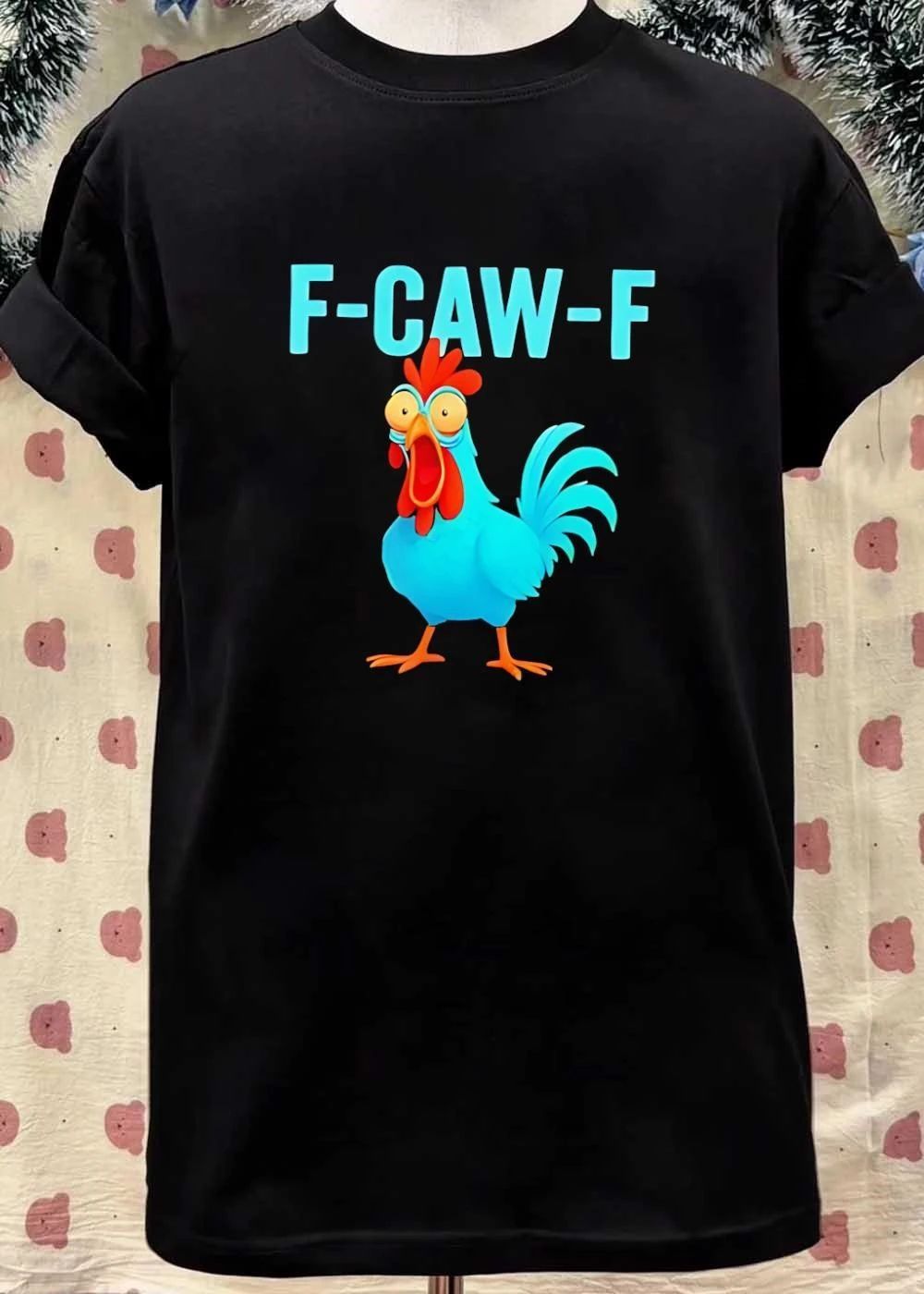 F-Caw-F Rooster Chicken Farm Animal Humor Bird Lovers shirt