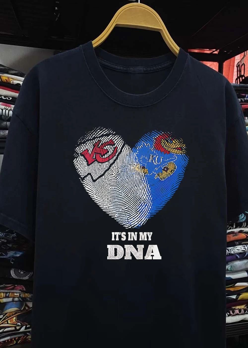It Is in My DNA Kansas City Chiefs KU Jayhawks T-Shirt