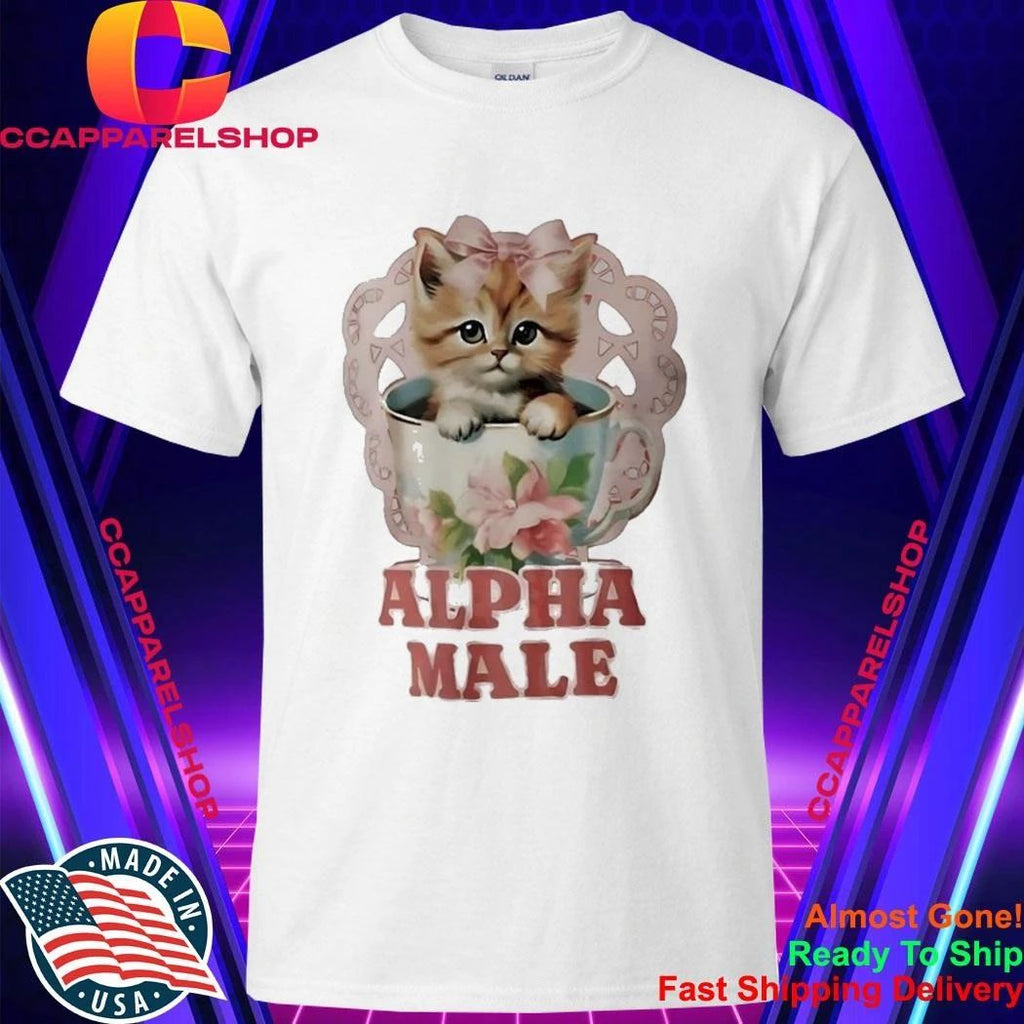 Nicholas Galitzine Alpha Male Kitty Shirt