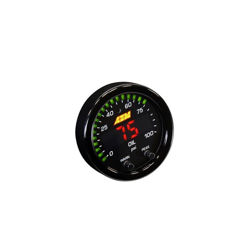AEM X-Series Pressure 0-100psi Gauge Kit 30-0301
