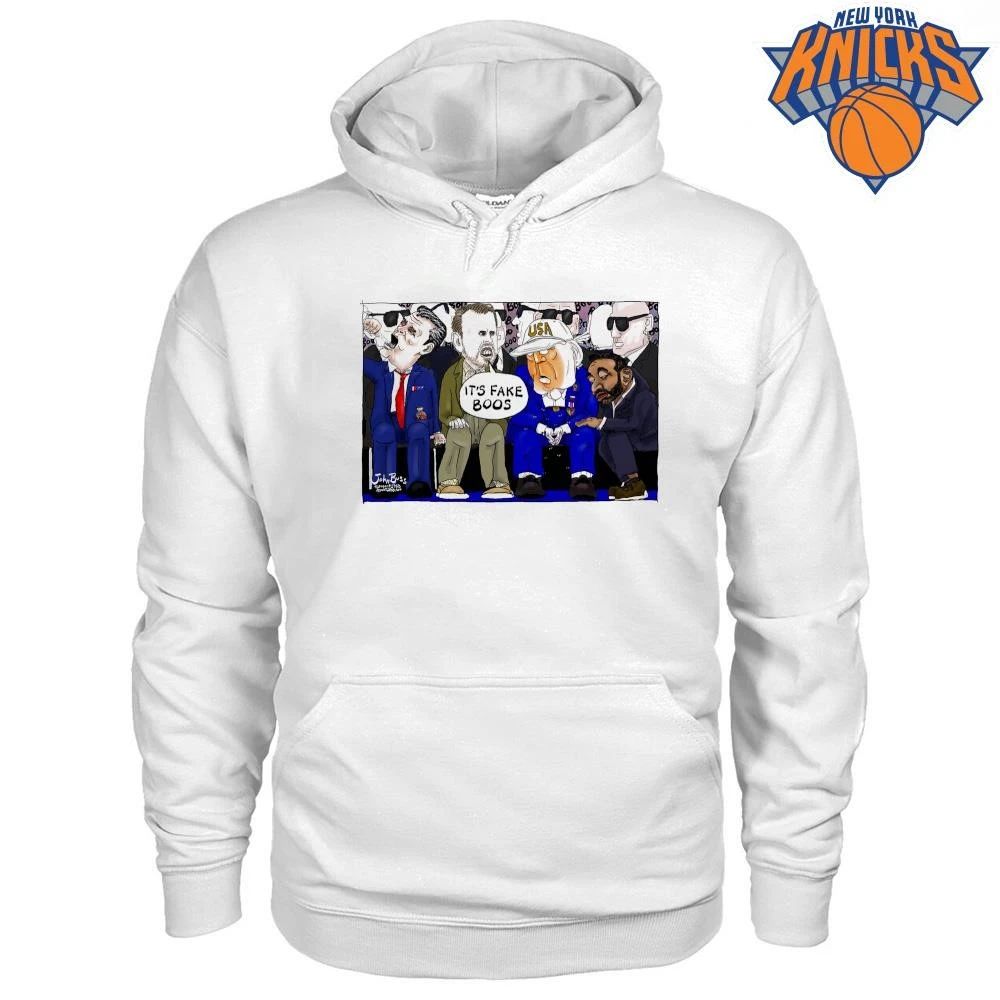 Donald Trump JD Vance Its Fake Boos Political Cartoon NBA Finals 2026 Shirt