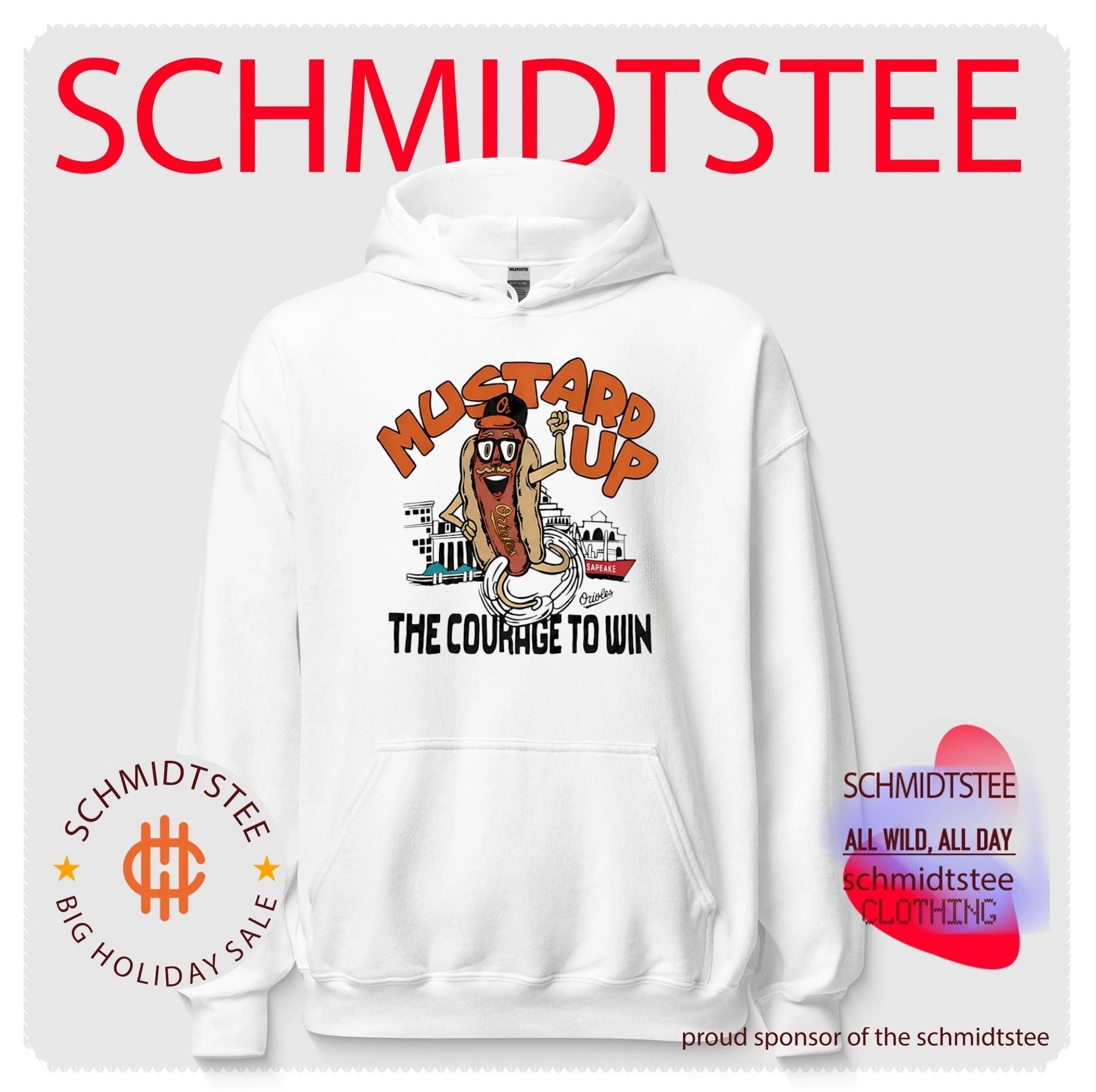 Mustard up the courage to win shirt