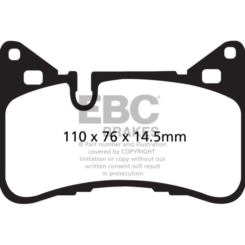 EBC – Rear Redstuff Pad PN DP32117C