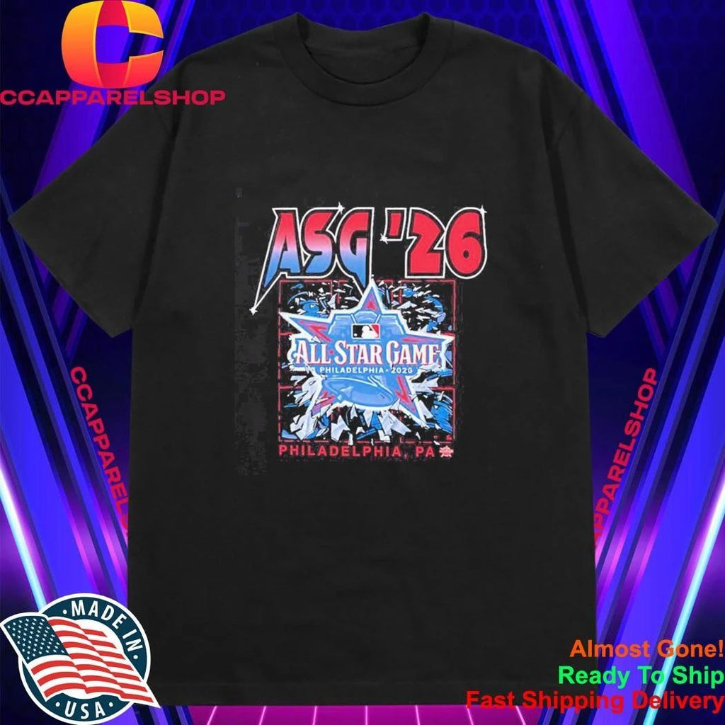 ASG 26 All Star Game Philadelphia 2026 Liberty Bell Baseball Shirt