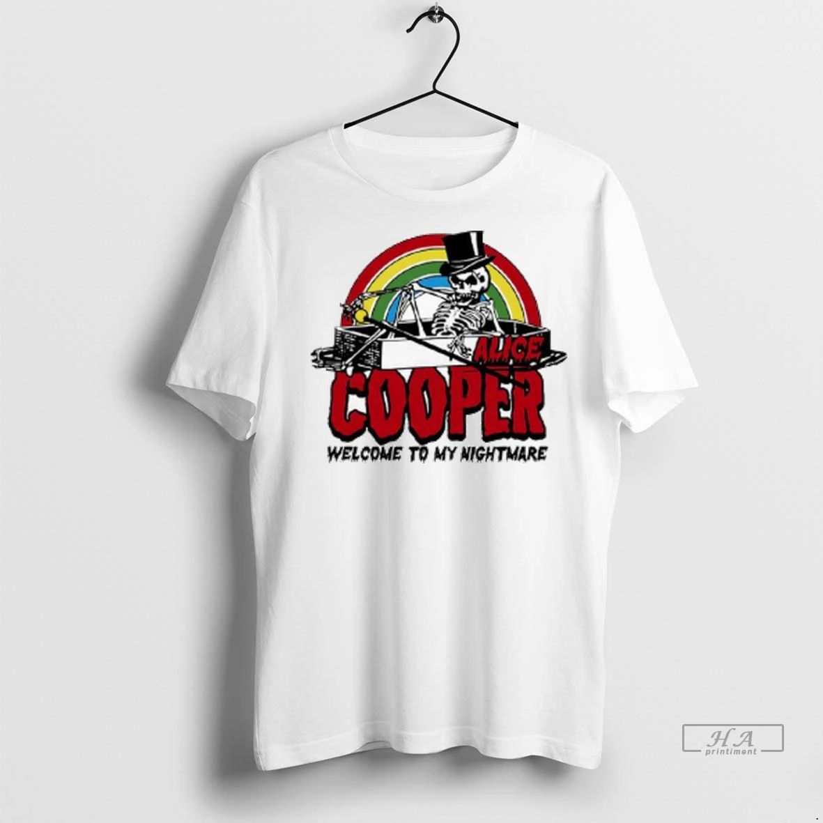 Officials Trendy Alice Cooper Welcome To My Rainbow Nightmare Halloween Ladies Shirt Sweater