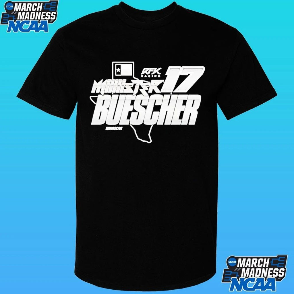 Miiiiister Buescher 17 Texas Map Shirt