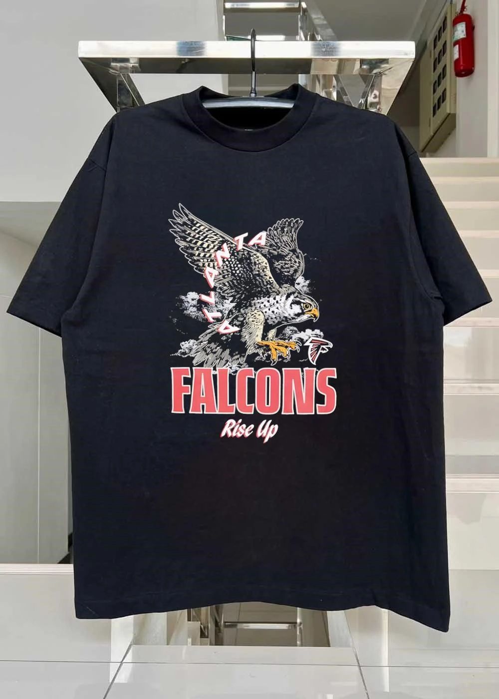 Rise Up Atlanta Falcons Logo T-Shirt