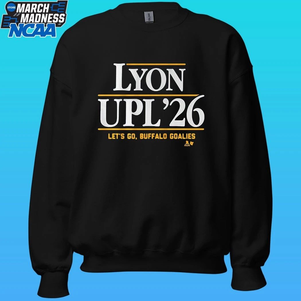 Alex Lyon & Ukko-pekka Luukkonen Lyon-upl ’26 Let’s Go, Buffalo Goalies Shirt