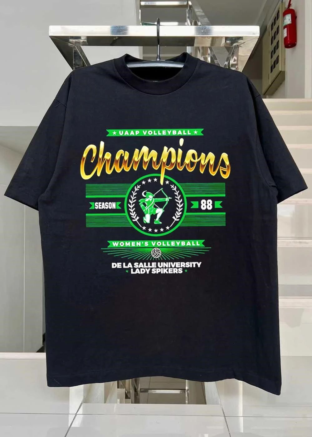 UAAP Lady Spikers Celebrate Season 88 Women’s Volleyball Champions T-Shirt