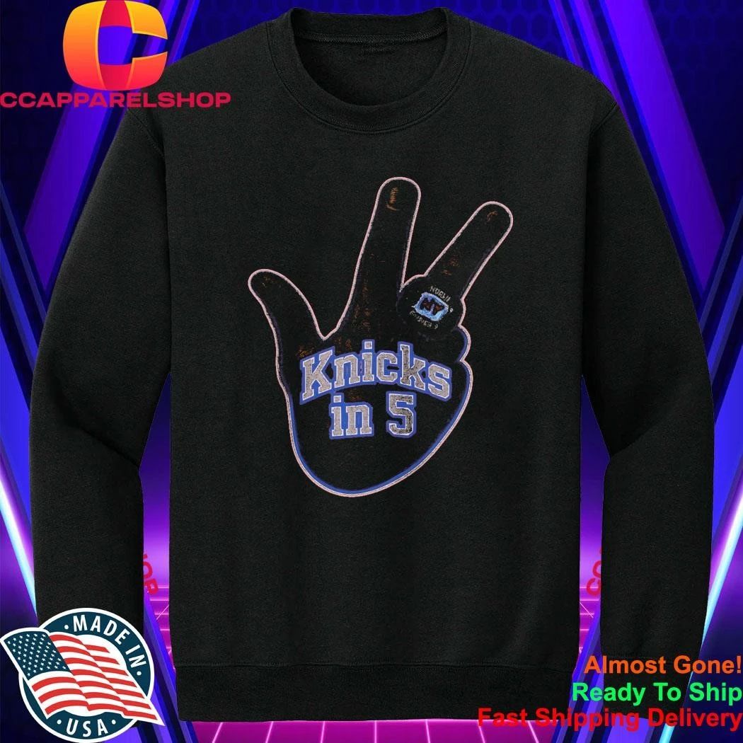 Knicks in 5 Championship Ring Shirt