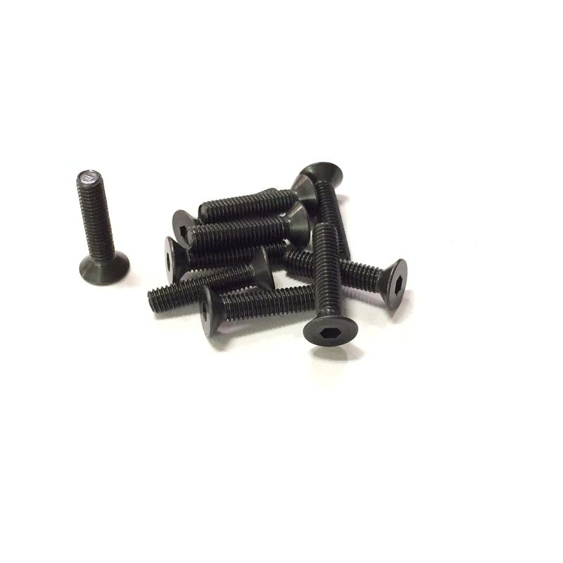 G36127 M3x14mm Hex Socket Flat Head Screw