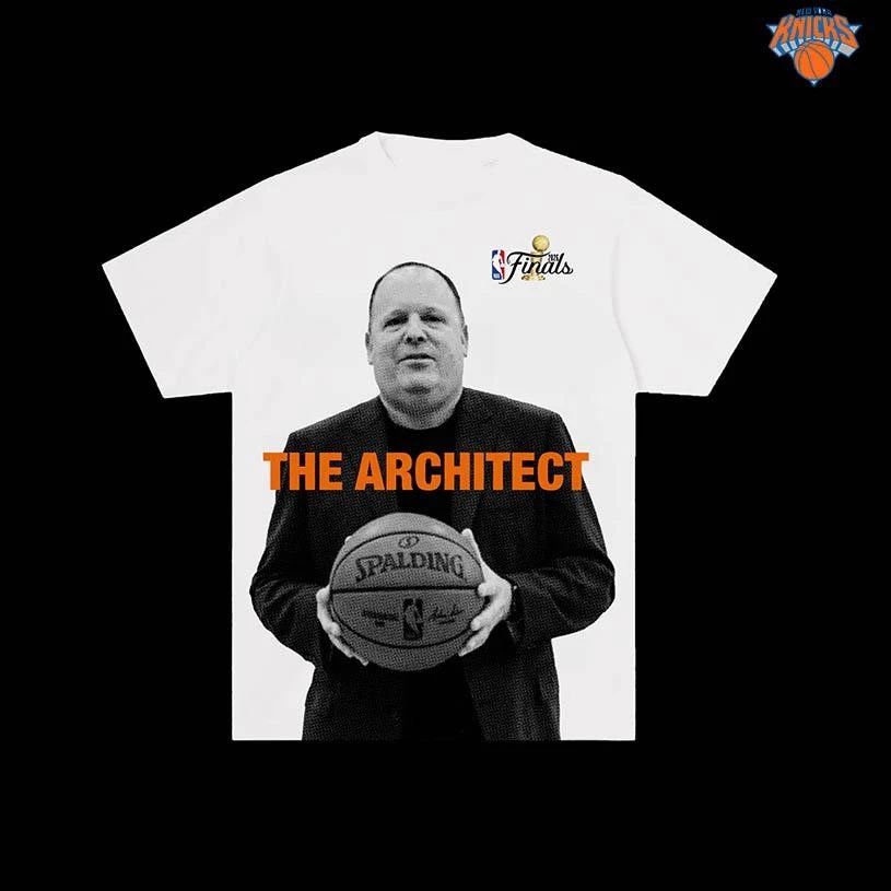 The Architect Leon Rose New York Basketball Finals Shirt