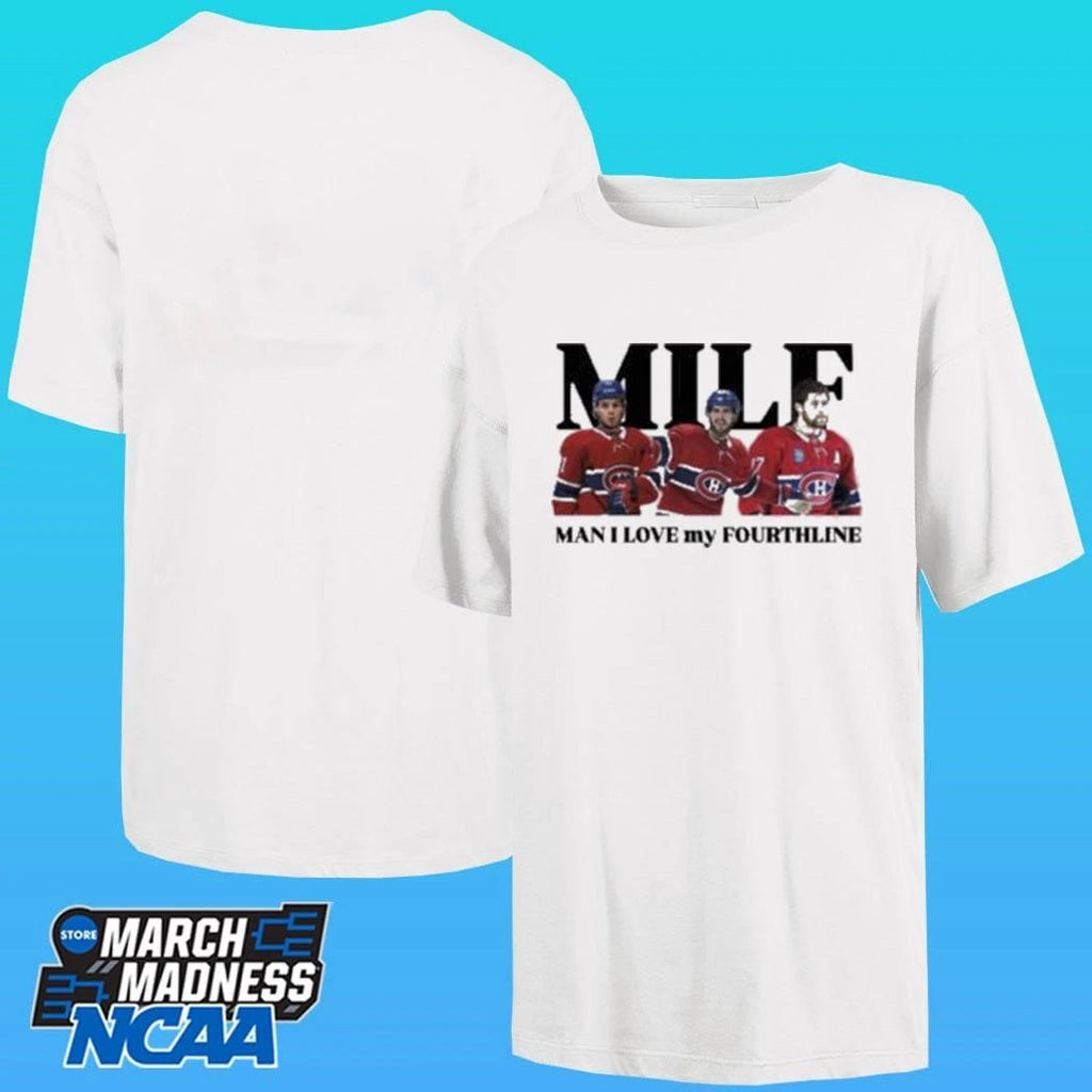 Milf Man I Love My Fourthline Montreal Canadiens Shirt