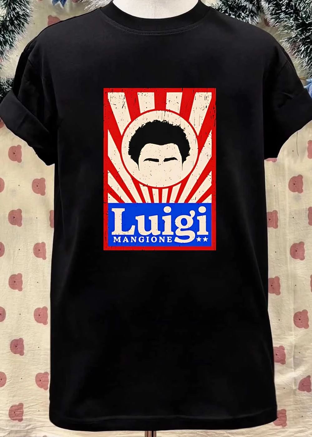 Luigi Mangione Campaign Poster shirt