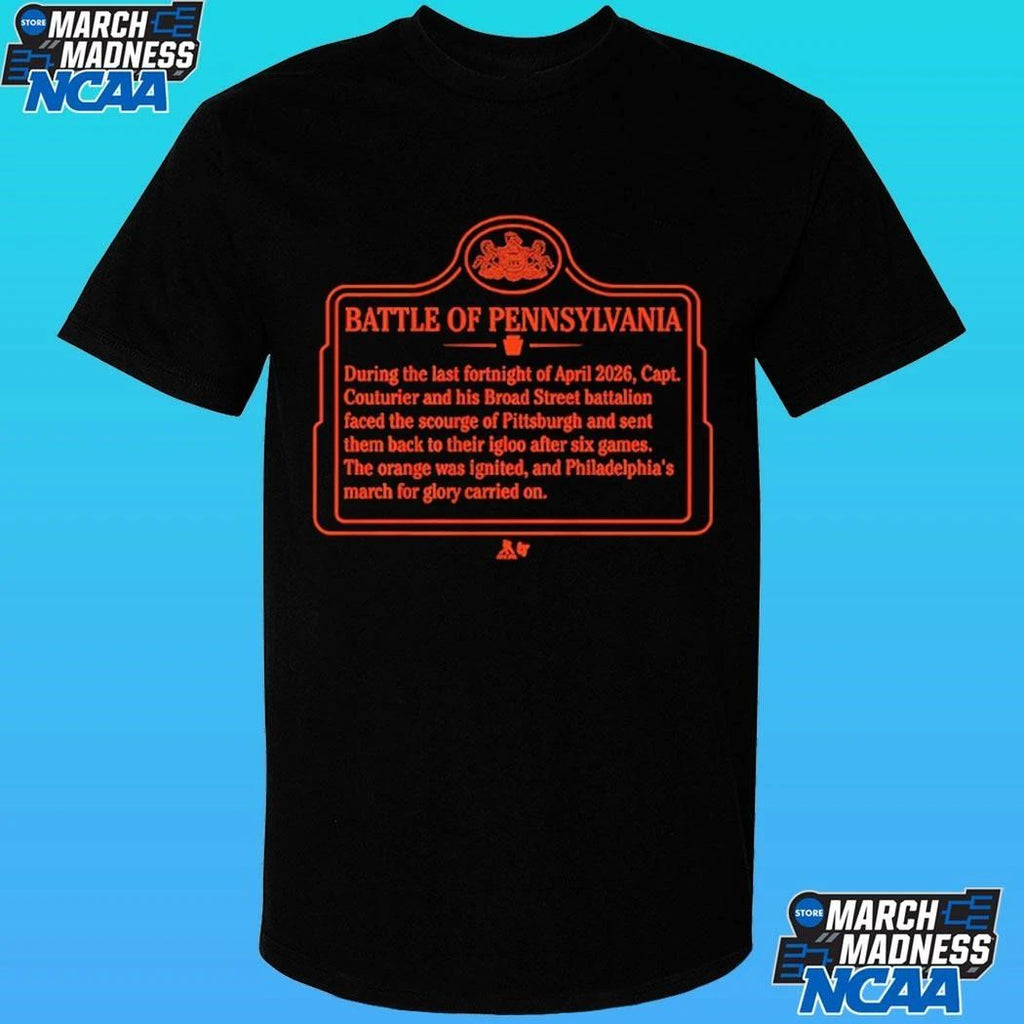 Philadelphia Hockey The Battle Of Pennsylvania During The Last Fortnight Of April 2026 Shirt