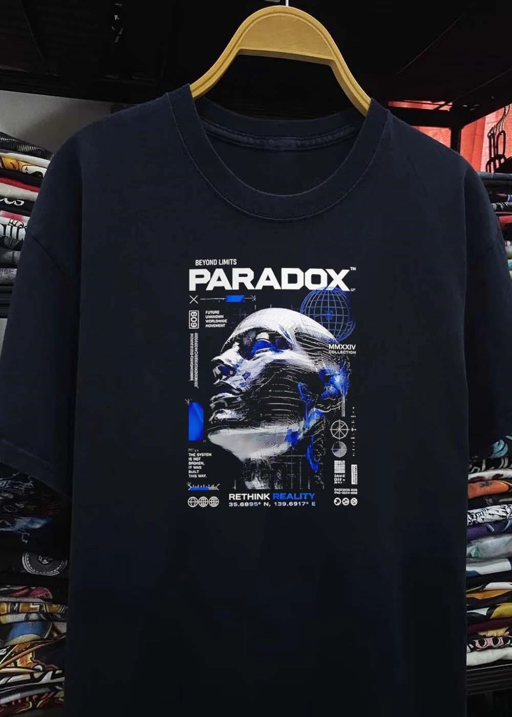 Beyond Limits Paradox Rethink Reality Future Unknown Worldwide Movement Shirt