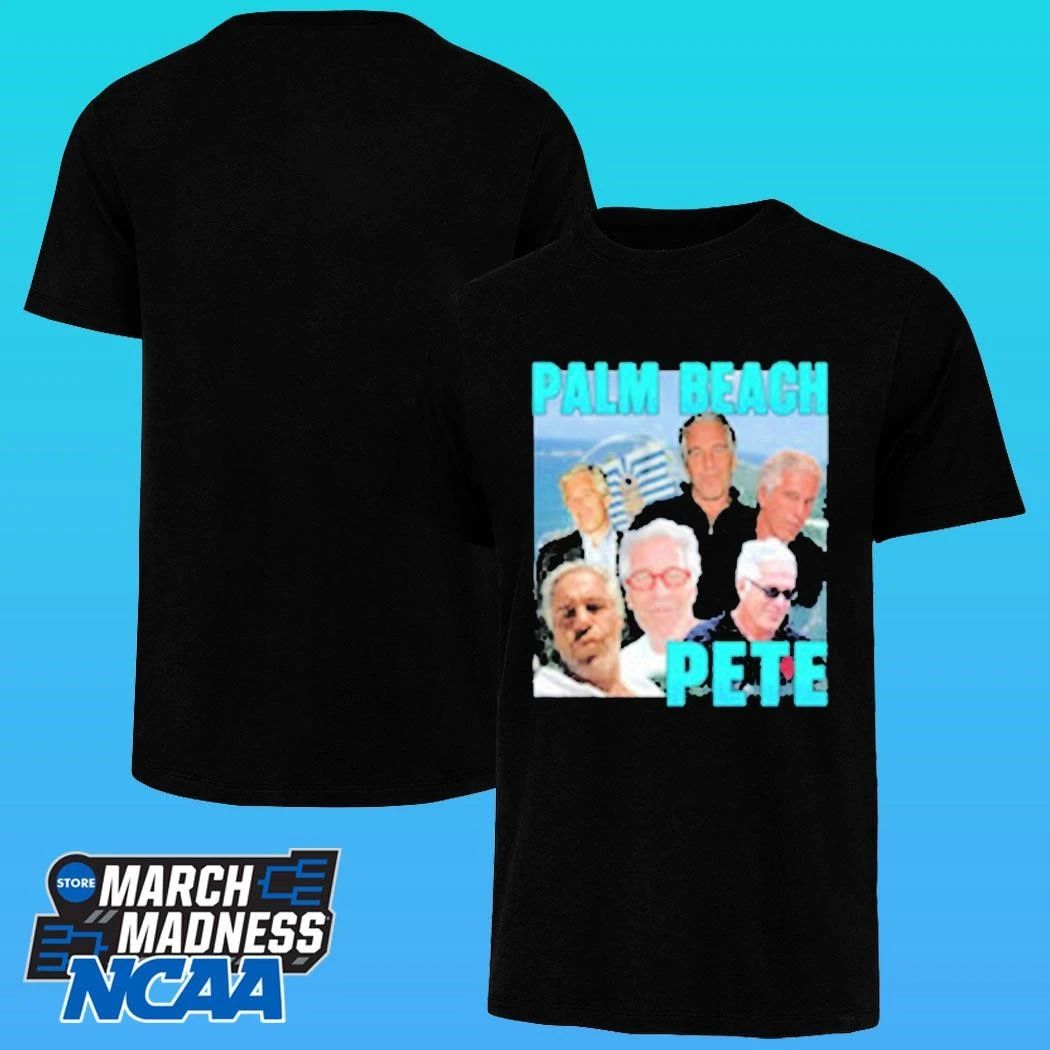 Palm Beach Pete Jeffrey Epstein Meme Parody Shirt