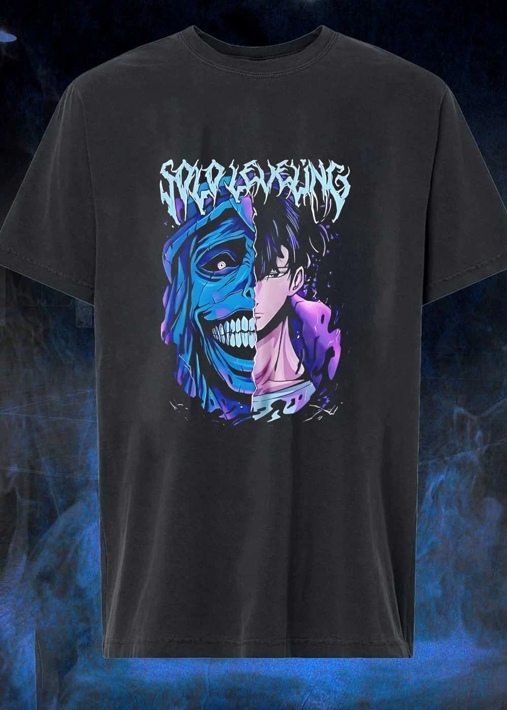 Solo Leveling Cotton Anime graphic shirt