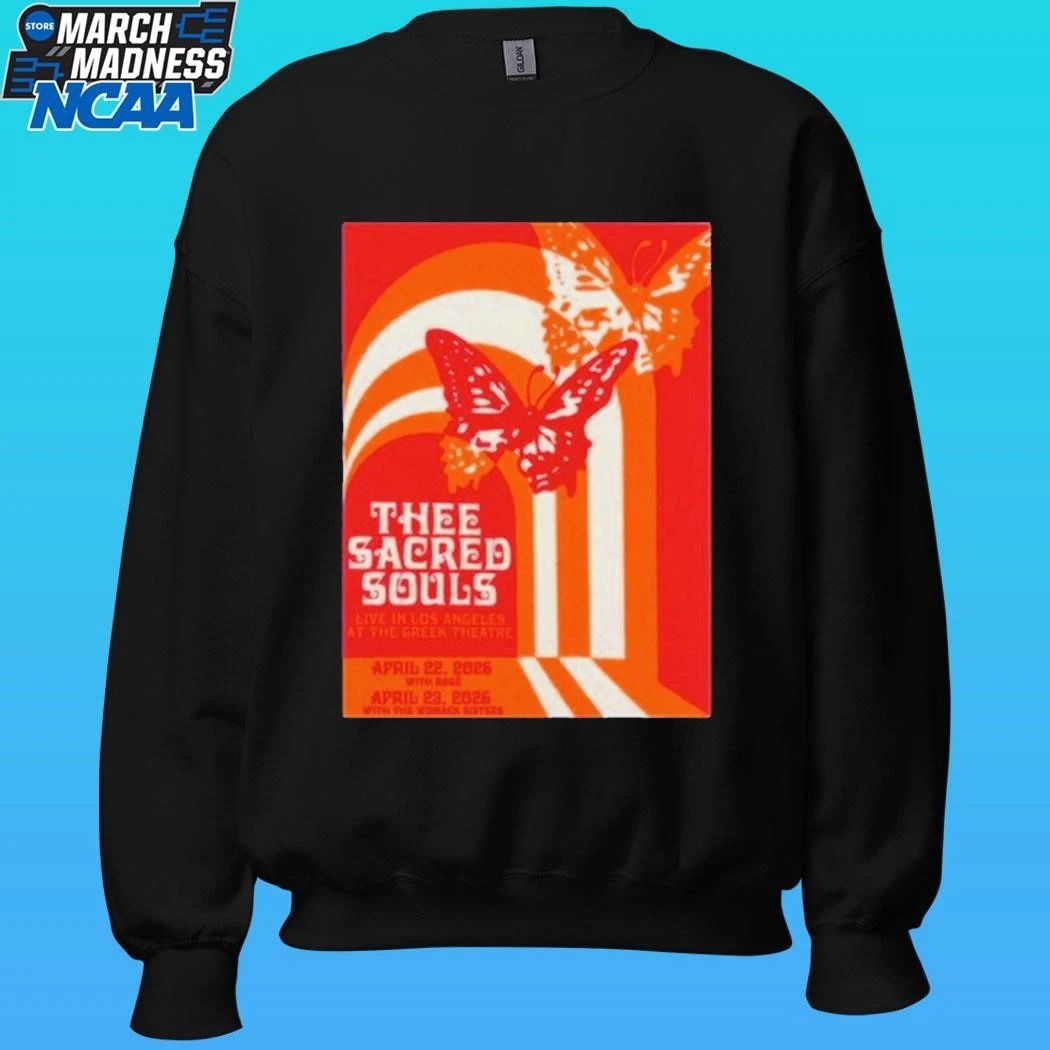 Thee Sacred Souls 4 22 23 2026 Los Angeles Shirt