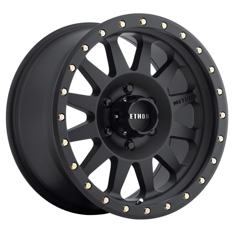 Method MR304 Double Standard 16×8 0mm Offset 6×5.5 108mm CB Matte Black Wheel