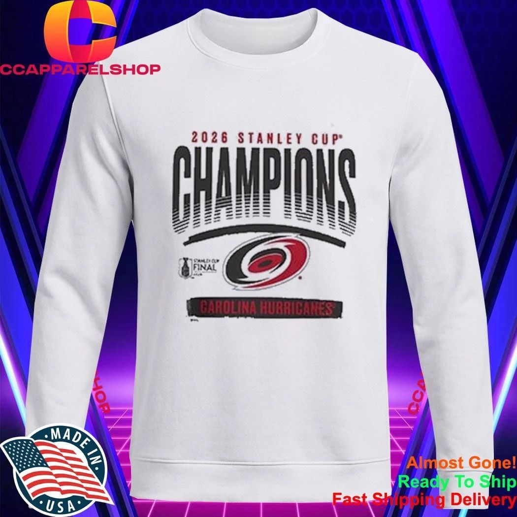 Carolina Hurricanes 2026 Stanley Cup Champions Signature Roster Shirt