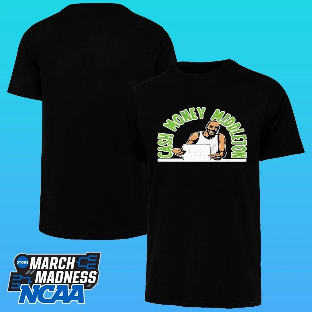 Cash Money Middleton Khris Middleton Milwaukee Bucks Shirt