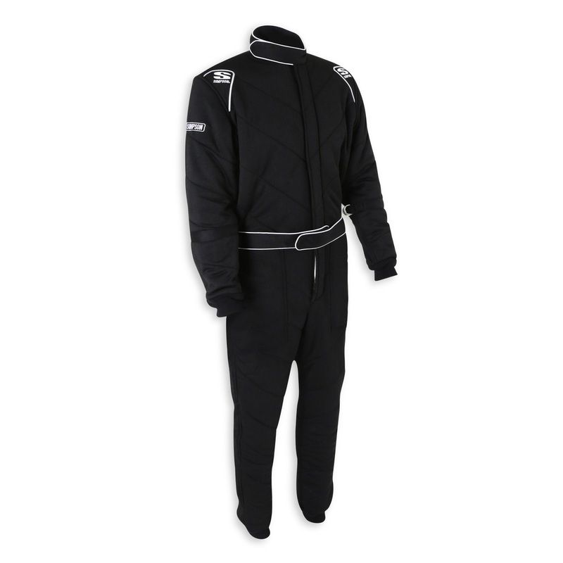 Simpson Racing 6G SFI 20 SUIT BLACK – MD – Medium – Black