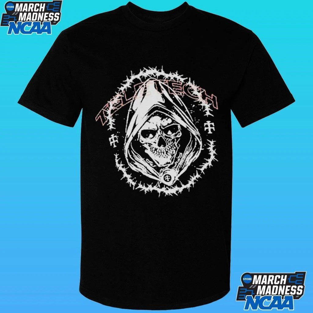 Teletech Teletech Skulled Shirt