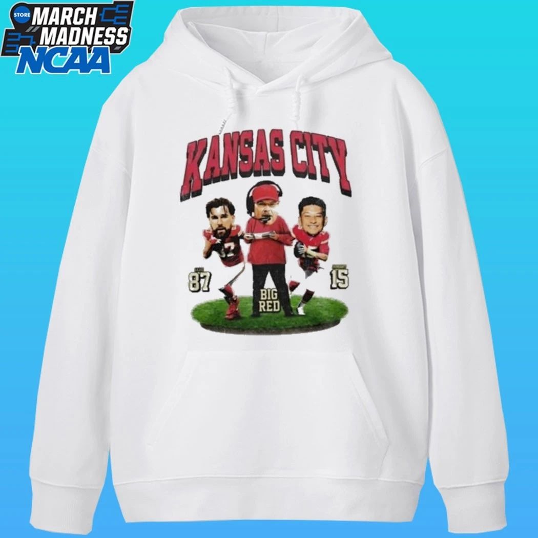 Big Head Mahomes Kelce Reid Kansas City Shirt