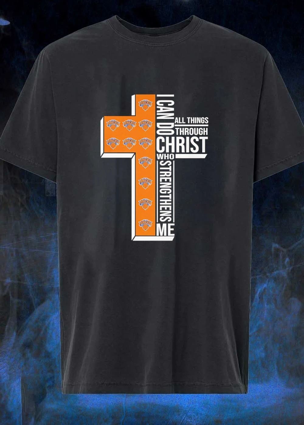 I Can Do All Things Through Christ Who Strengthens Me Cross Knicks shirt