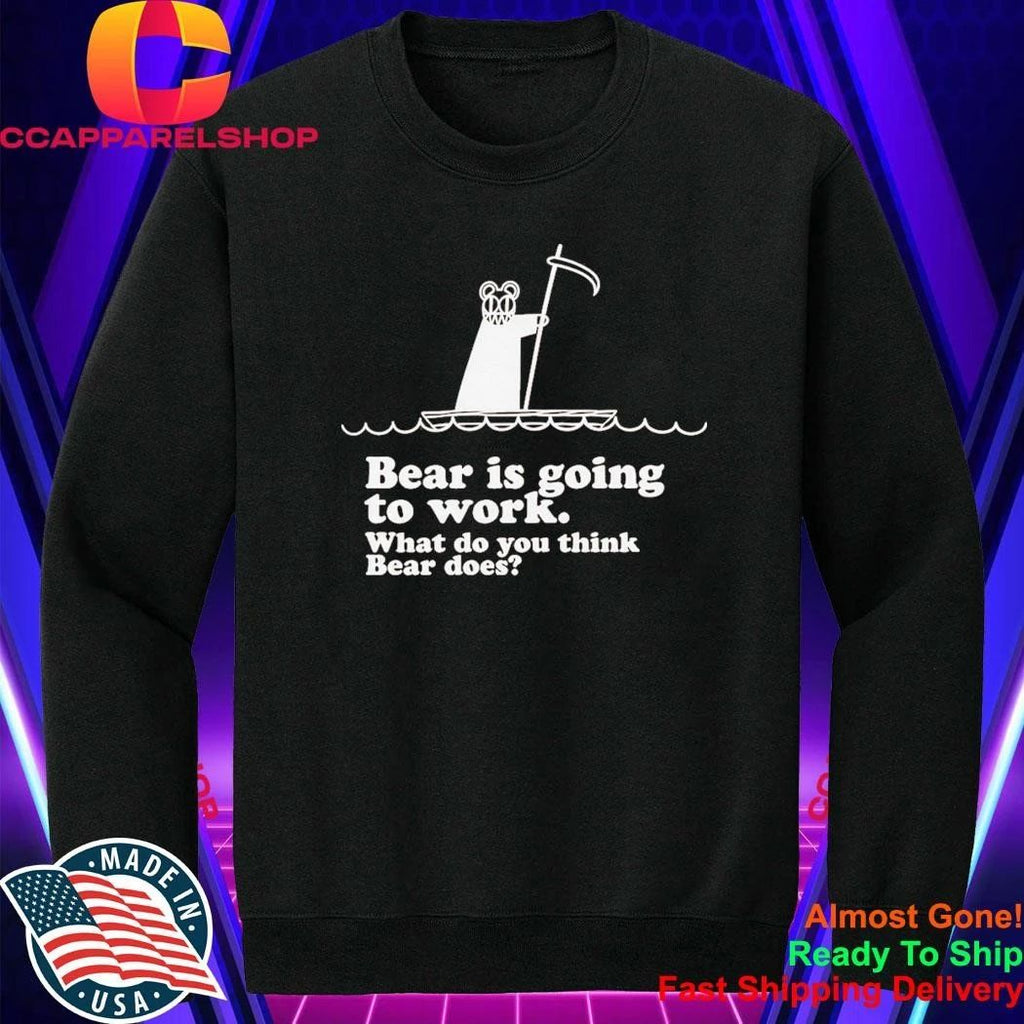 Jason Bateman NBA 2026 Finals Game 3 Radiohead Bear Is Going To Work Shirt