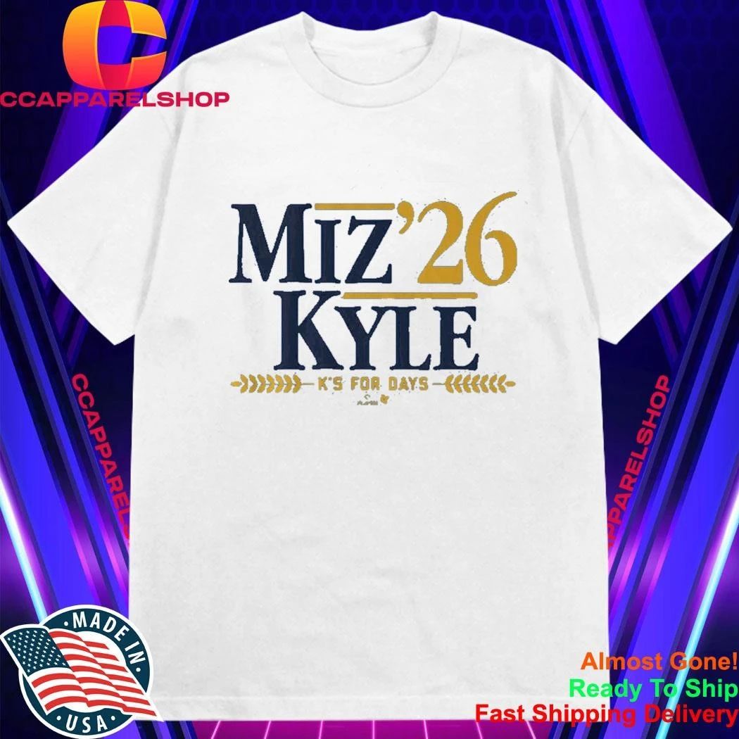Jacob Misiorowski & Kyle Harrison Miz-Kyle ’26 K’s For Days Shirt