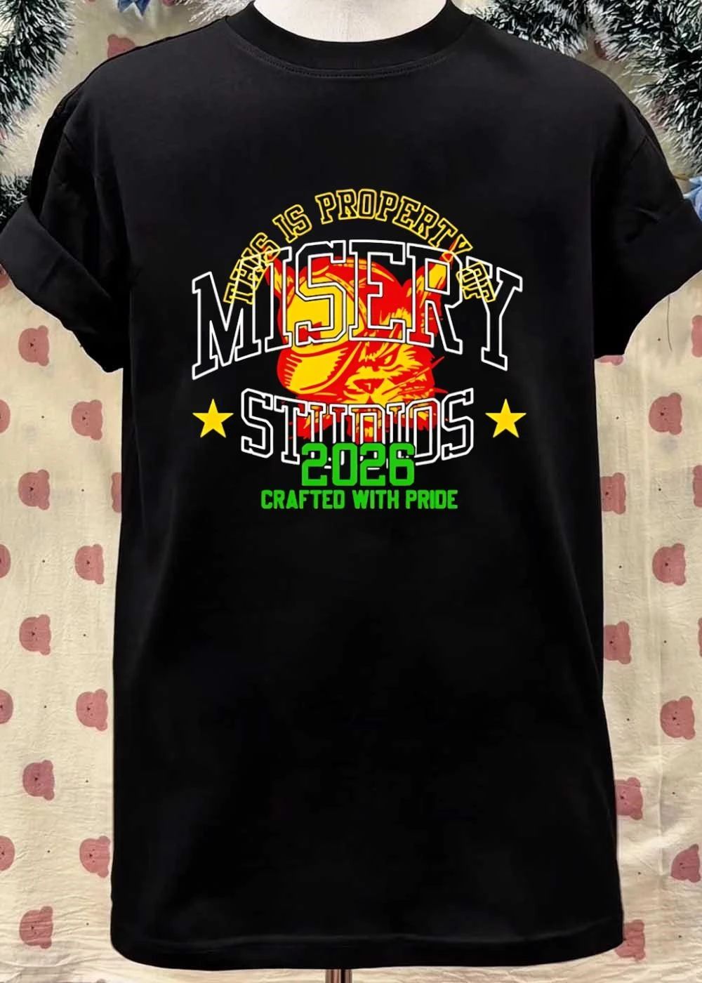 Crafted With Pride This Is Property of Misery Studios 2026 T-Shirt