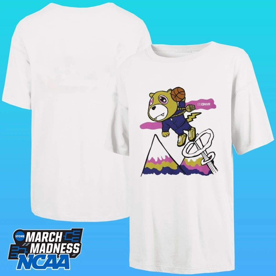 Denver Nuggets Dnvr Flying Mascot Shirt