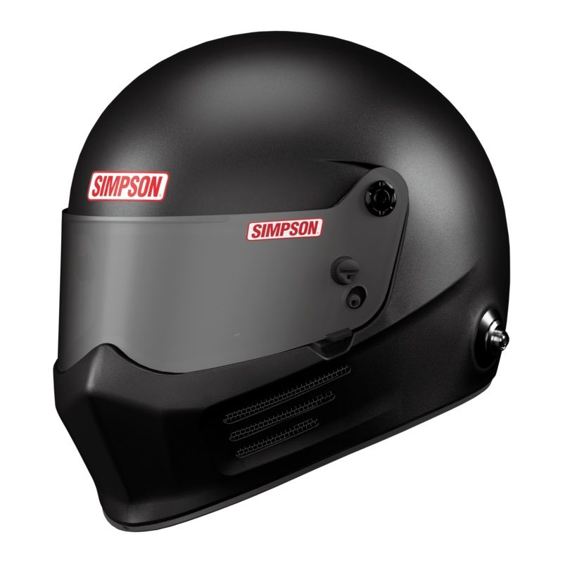 Simpson Racing Bandit Helmet SA2025 – X-Large – Matte Black – SA2025