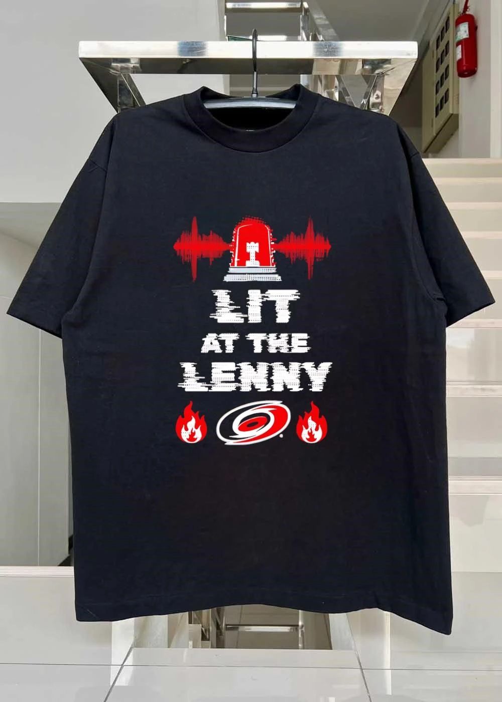 Lit at the Lenny Carolina Hurricanes T-Shirt