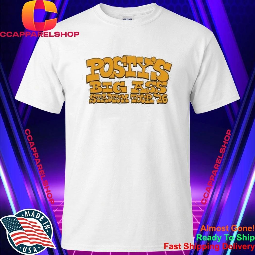 Post Malone Big Ass Stadium Tour Tire Shirt