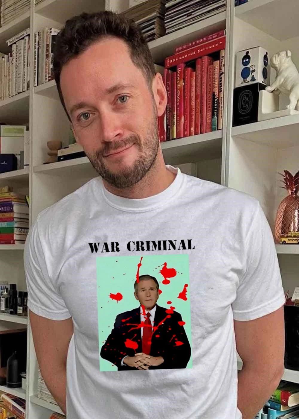 George W. Bush War Criminal poster shirt