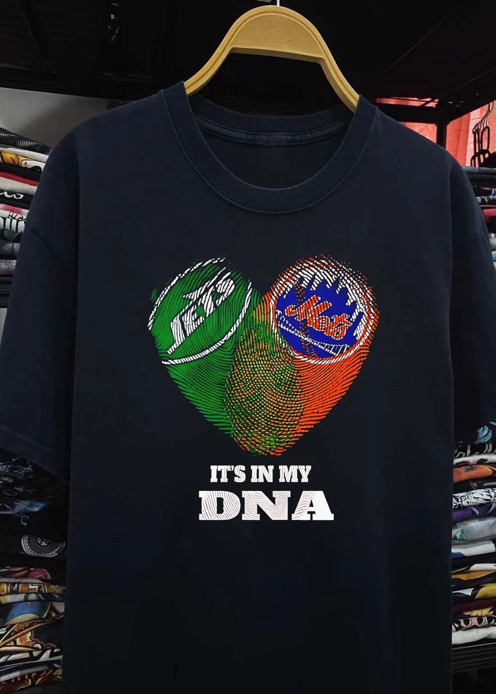 It is in My DNA New York Jets and New York Mets T-Shirt