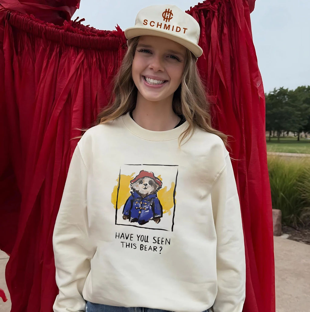 Have You Seen This Bear cartoon shirt