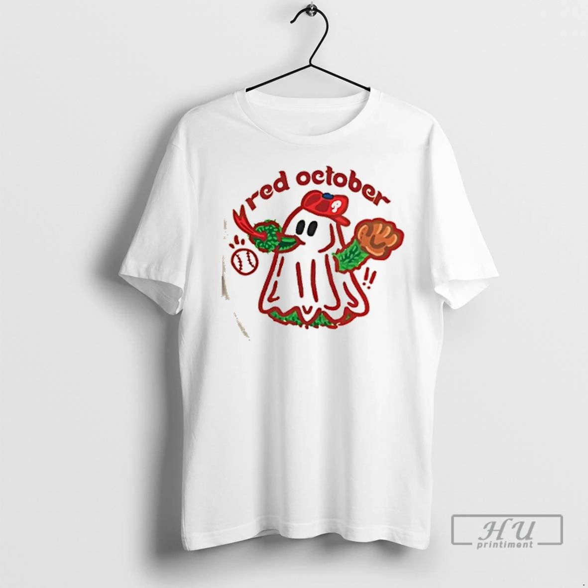 Trending Mascot Philadelphia Phillies Red October Halloween Baseball T Shirts