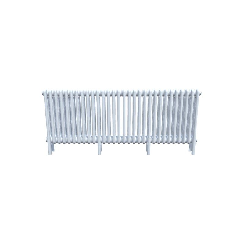 Bircham – White Column Radiator H500mm x W1376mm 3 Column