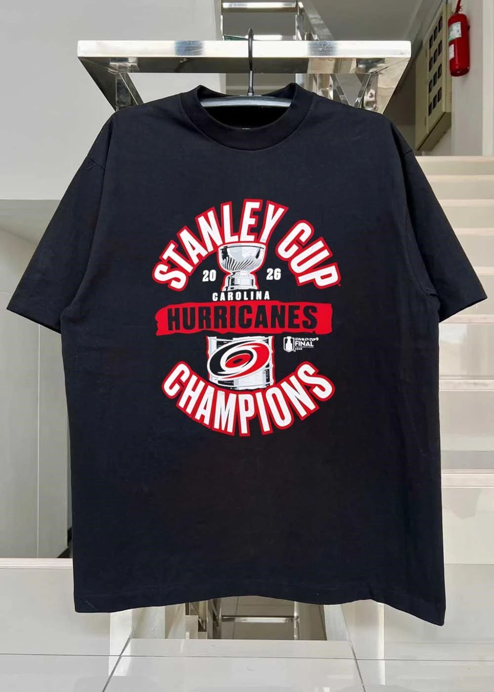 Commemorative Stanley Cup 2026 Carolina Hurricanes T-Shirt