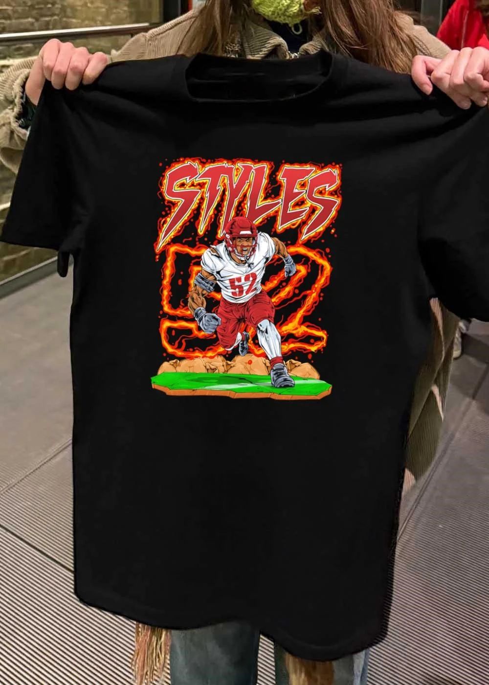 Styles Fifty Two Football Player shirt