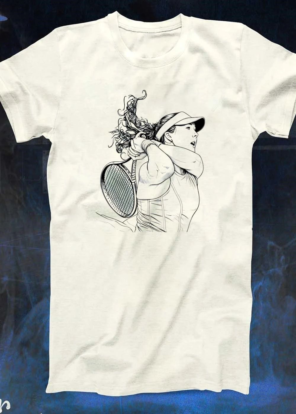 Tennis Player Backhand Swing Wilson T-Shirt